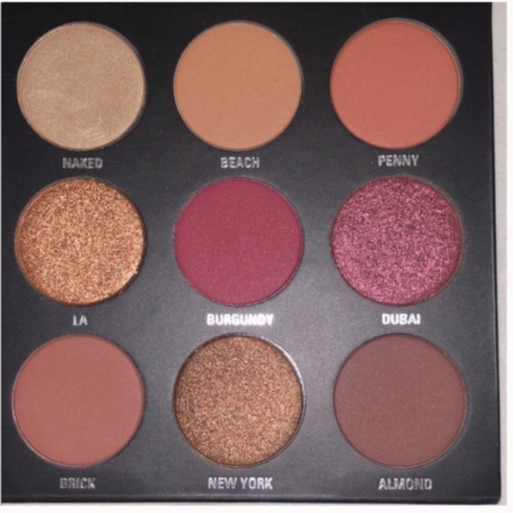 New Kylie Cosmetics Burgundy Palette Kyshadow Eyeshadows - Picture 1 of 9